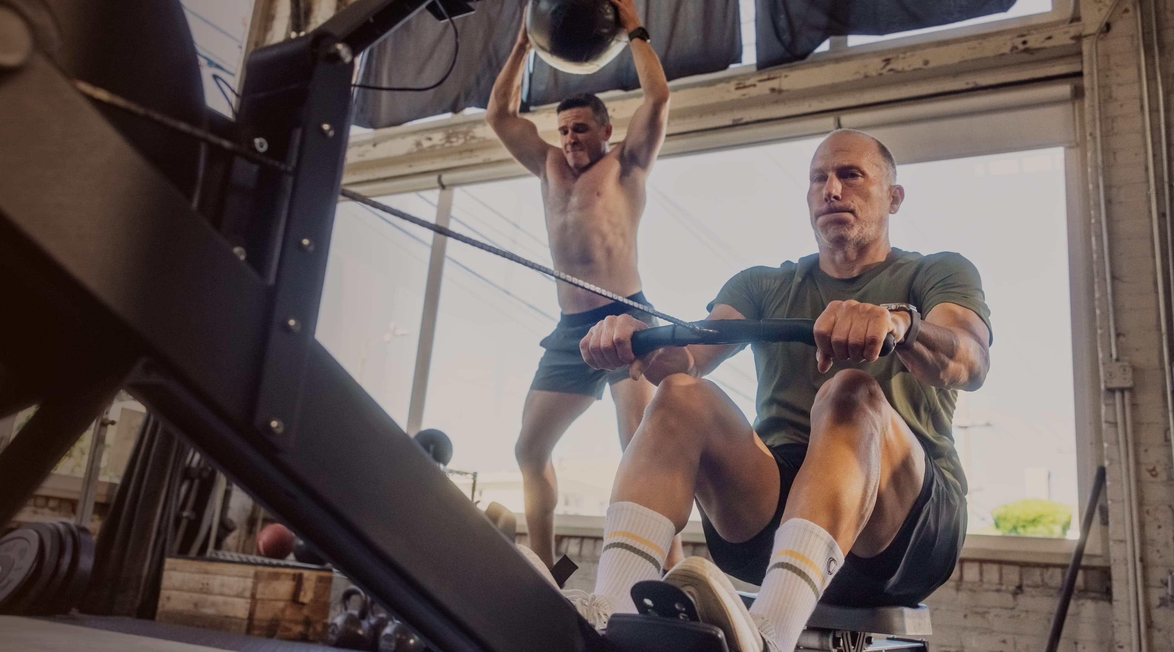 guys working out